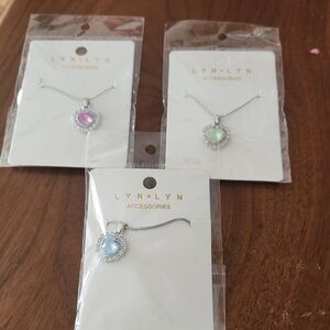 Silver Heart Pendant Necklace